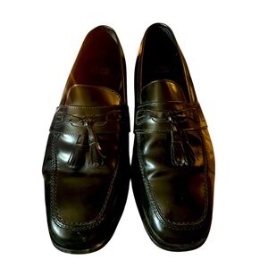 GUC, Size 10M, Women’s Black Dress Loafers, Nunn Bush